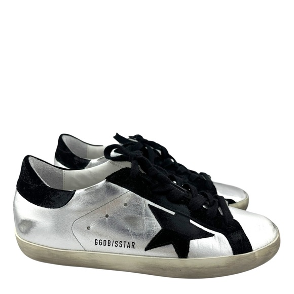 Golden Goose Unisex Super Star Low Top Sneakers - Picture 1 of 5
